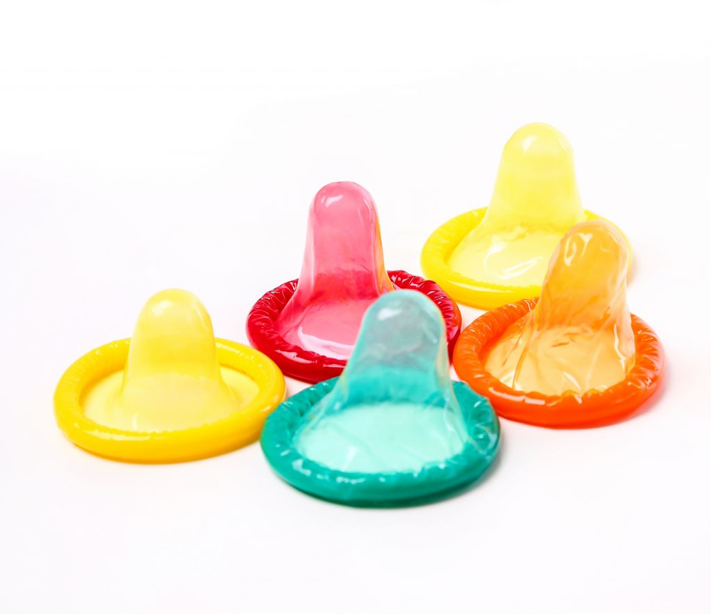 negotiating safe sex - coloured condoms